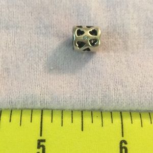 authentic PANDORA “tunnel of love” charm